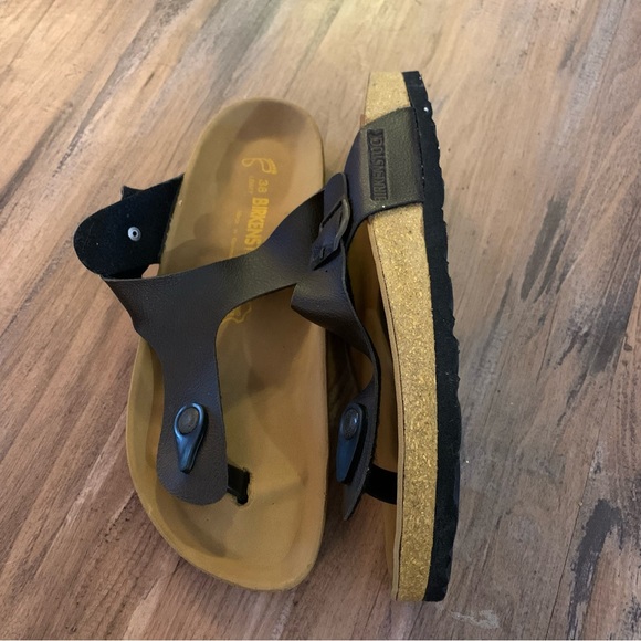 Birkenstock Shoes - Birkenstock Brown Women's Leather Sandals 37 EU  6 US Shoes New NWOT